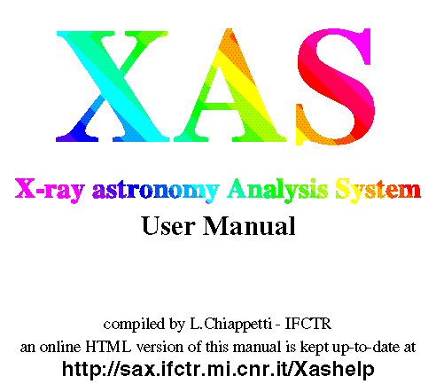 XAS User Manual